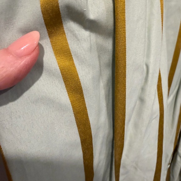 English Factory Mint and Gold Striped Midi Small - Picture 6 of 9